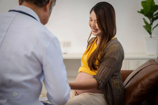 happy face of patient